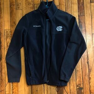 Columbia Navy Full-Zip UNC Tar Heels Jacket